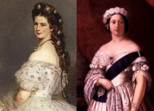 El lado femenino de la historia : Duelo en las alturas, Sissí y la reina Victoria