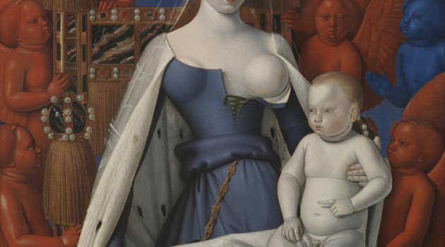 El Museo del Prado exhibe por primera vez en España La  Virgen con el Niño y ángeles de Jean Fouquet