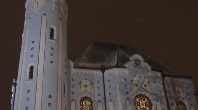 La iglesia azul de Bratislava