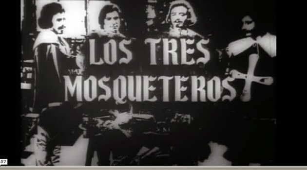 LOS TRES MOSQUETEROS. 1971. SERIE TVE