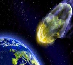 Ilustración asteroide 2012 DA14