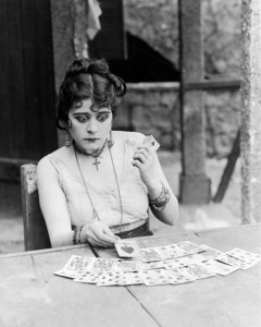 Theda Bara en la película "Carmen" (1915)
