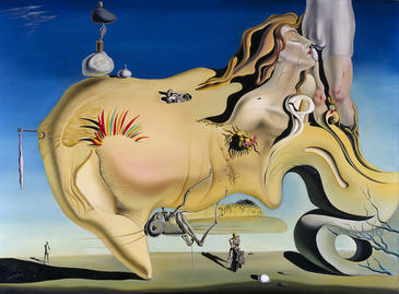 El gran masturbador (1929). Óleo sobre lienzo. 110x150 cm. / Museo Nacional Centro de Arte Reina Sofía. Fundación Gala Salvador Dalí, VEGAP, Madrid 2012