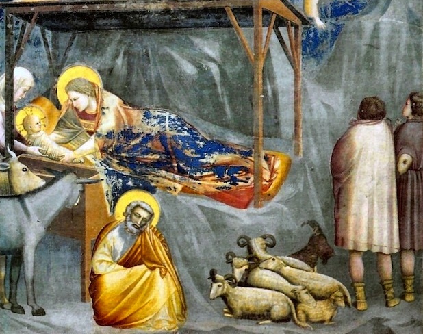 Natività, 1304-1305, Giotto, Cappella degli Scrovegni, Padova.