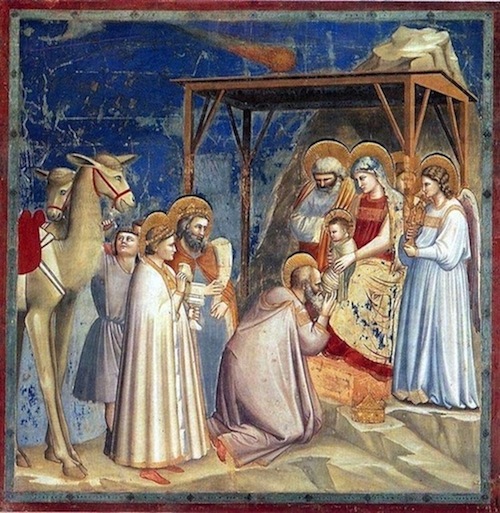 L'Adorazione dei Magi, 1304-1305, Giotto, Cappella degli Scrovegni.